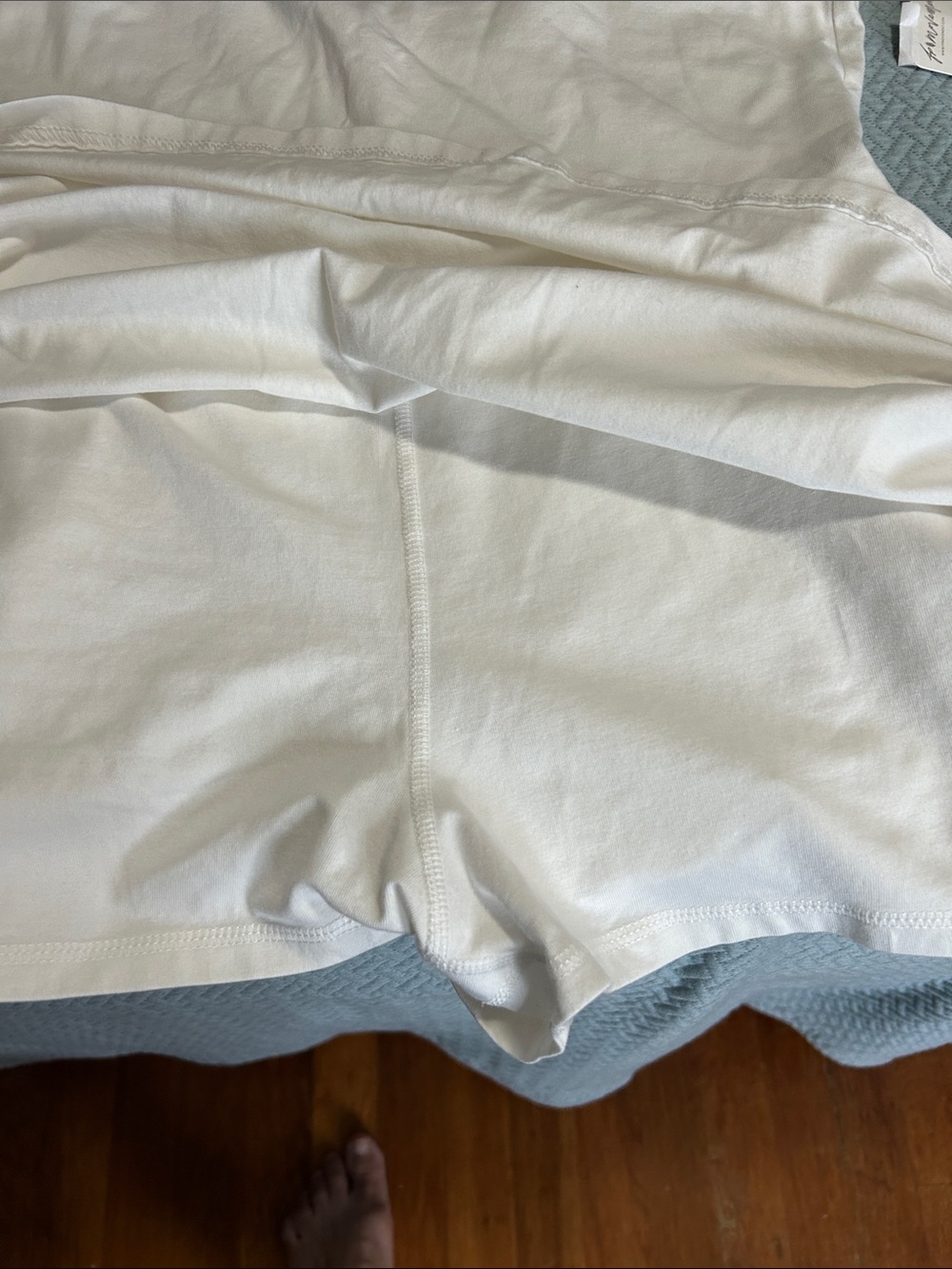 FP Movement by Free People Cream Mini skort Dress size med & large availabl nwt - Picture 3 of 4
